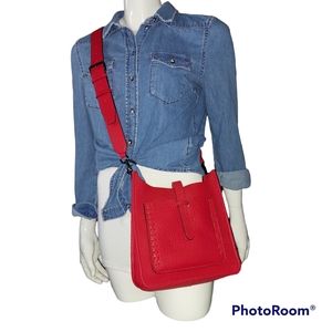 Rebecca Minkoff Unlined Feedbag Crossbody Handbag With Whipstitch Detail